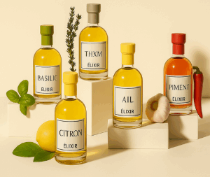 NOS HUILES D'OLIVE AROMATISÉES